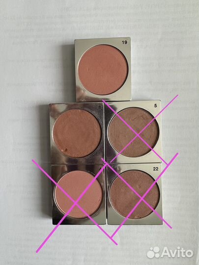 Румяна collistar розовые