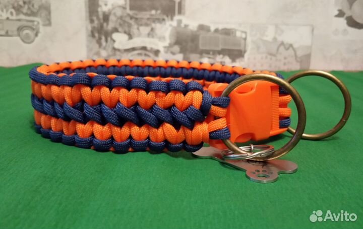 Ошейник для собак из паракорда