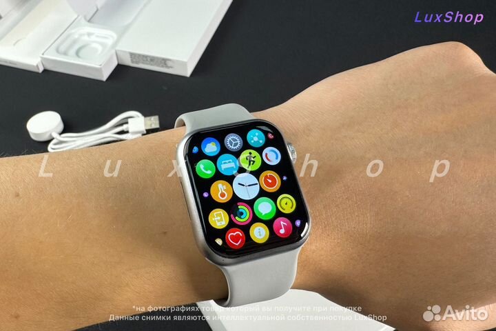 Apple watch 9 mini (Серебристые)