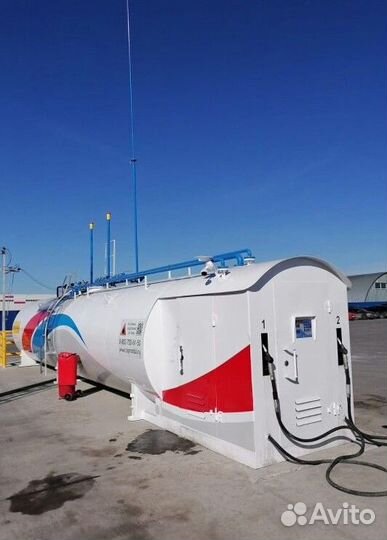 Контейнерная АЗС для нужд предприятия