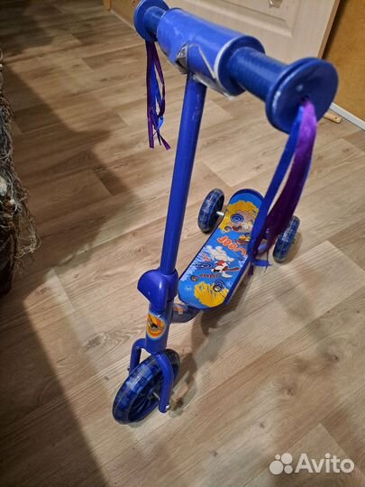 Самокат трехколесный детский