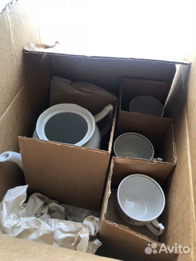 Кофейный сервиз новый