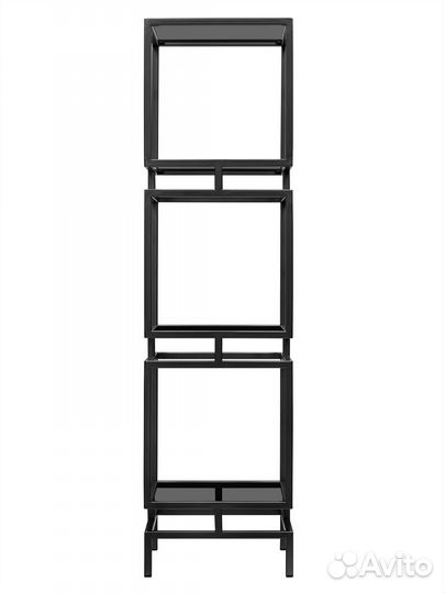 Стеллаж cubic-3, каркас сталь, полки тонированное