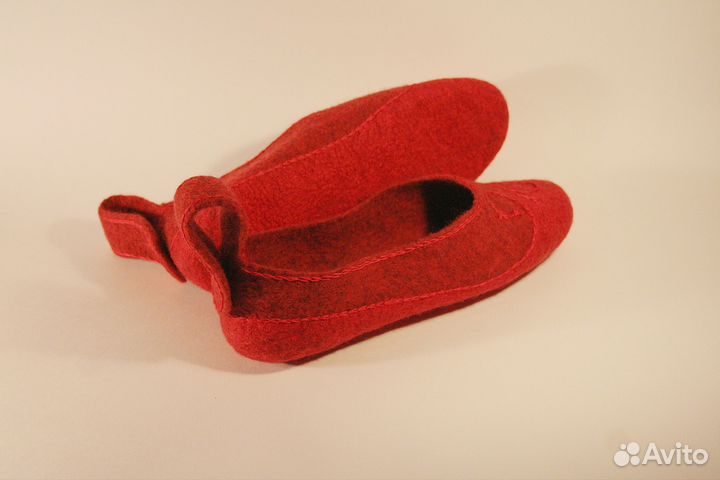 Следки валяные, ручная работа