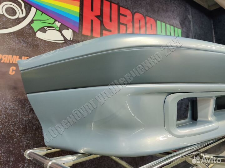 Бампер передний 2113 2114 2115 кристалл с полосой