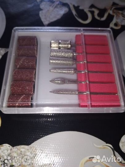 Набор алмазных фрез 6 шт