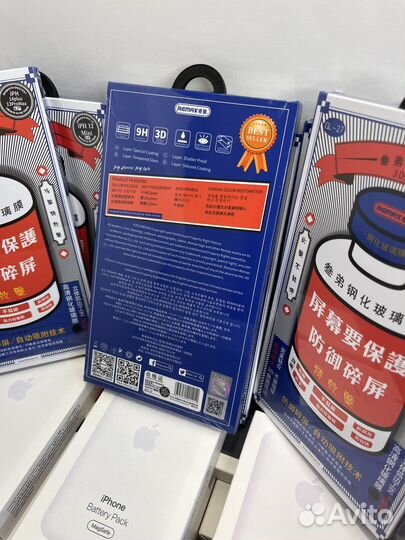 Защитное стекло remax на iPhone