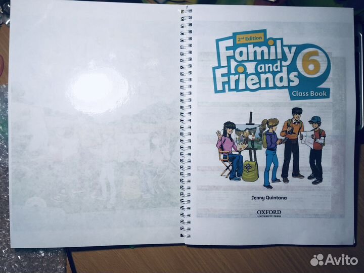Учебник английского языка family and friends 6