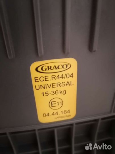 Детское автокресло 15 до 36 кг Graco