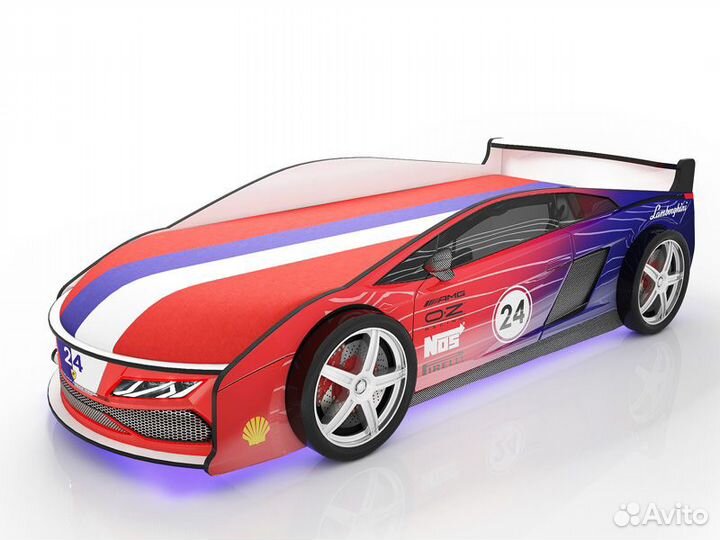 Кровать машина Ламборджини