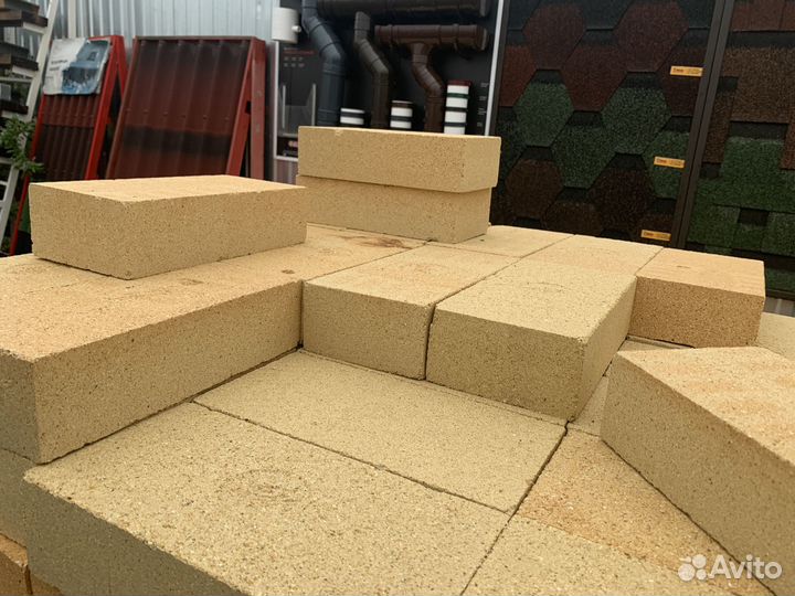 Кирпич печной шамотный