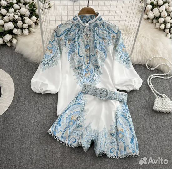 Костюм женский летний с шортами