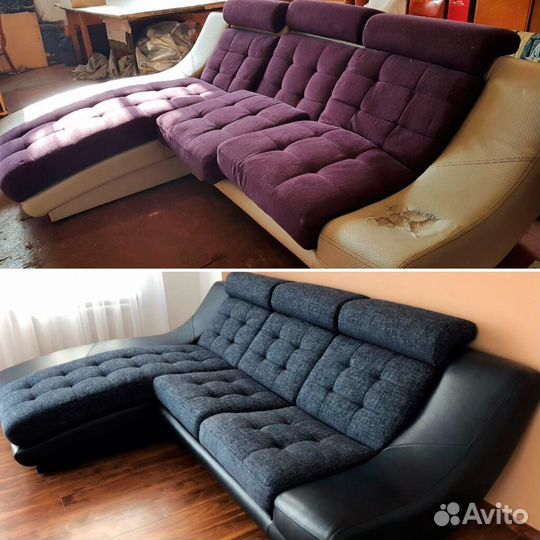 Ремонт и перетяжки мягкой мебели