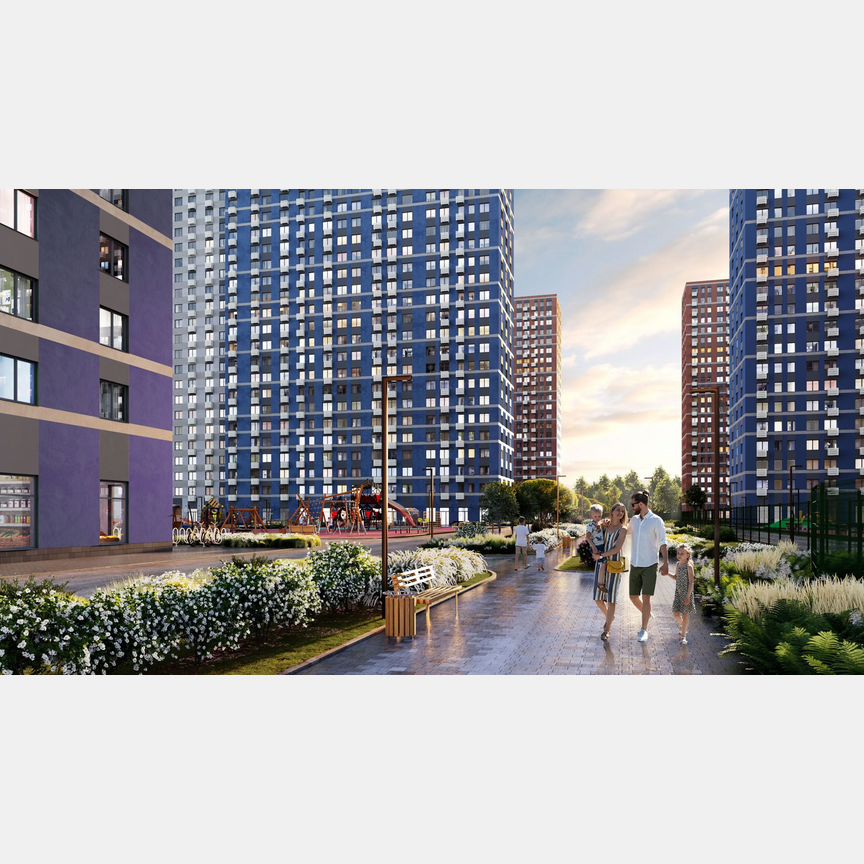 1-к. квартира, 34,8 м², 11/23 эт.