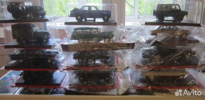 Легендарные советские автомобили 1:24 Hachette