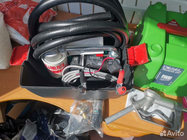 Насос для перекачки топлива + цифровой счётчик