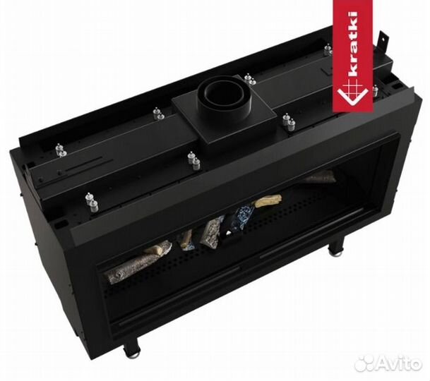 Газовая топка Kratki Pro LEO/100/tunel/G20