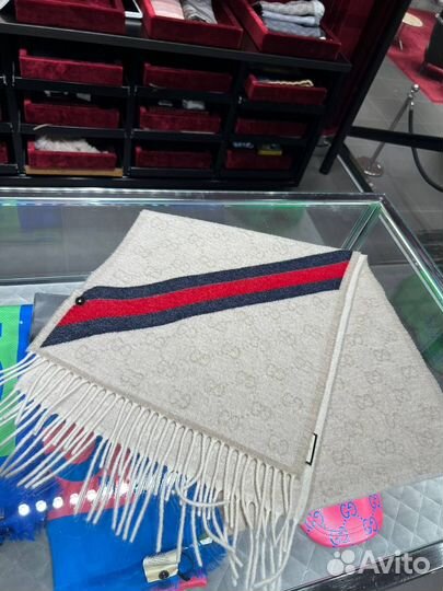 Шарф gucci шерсть