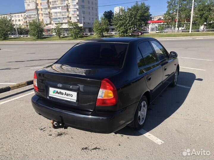 Hyundai Accent 1.5 AT, 2008, 88 700 км