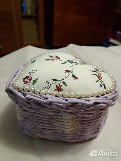 Плетения из бумажной лозы, ручная работа