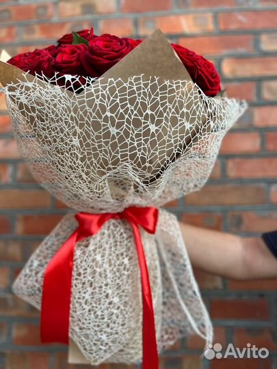 Роза 51 101 букет доставка цветов