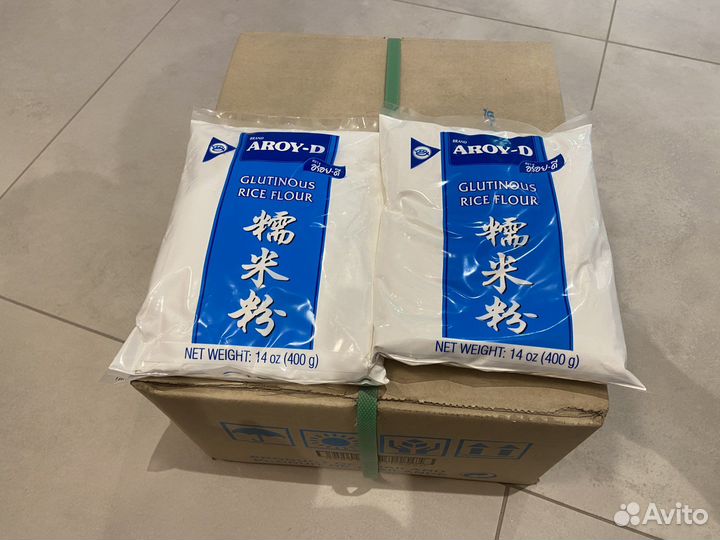 Рисовая мука клейкая aroy-d