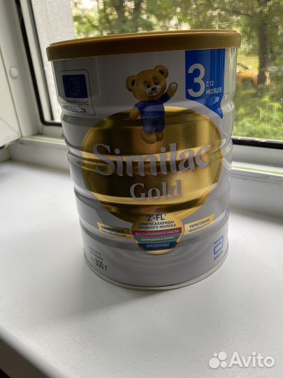 Смесь similac gold 3
