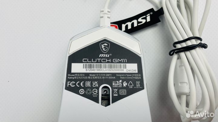 Компьютерная мышь Msi clutch GM11