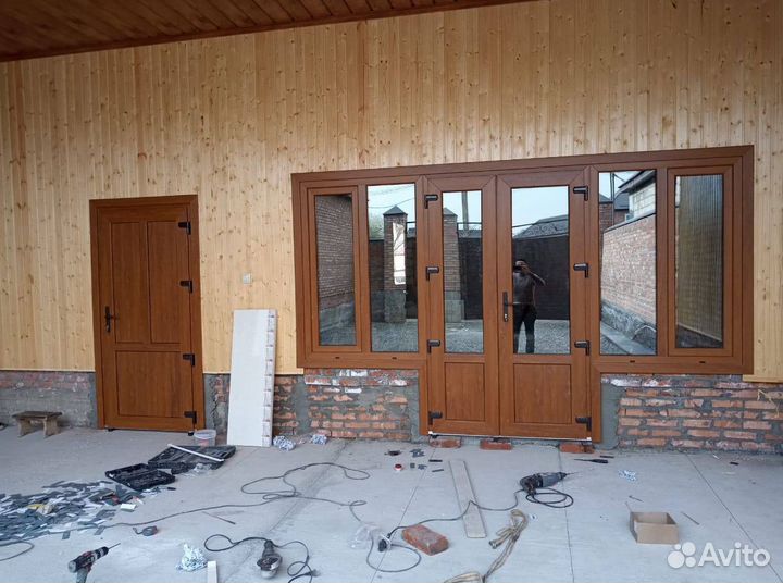 Пластиковые окна и двери пвх любых размеров