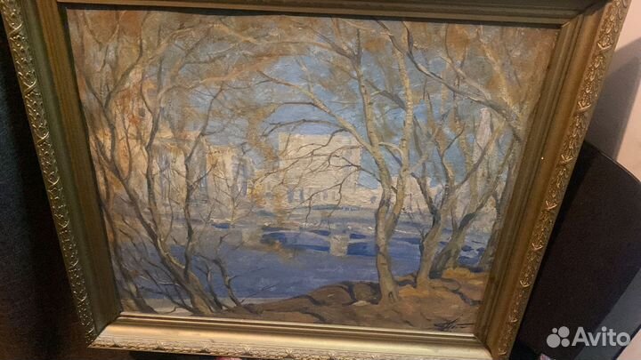 Картина Борис Неменский 56х50 холст масло