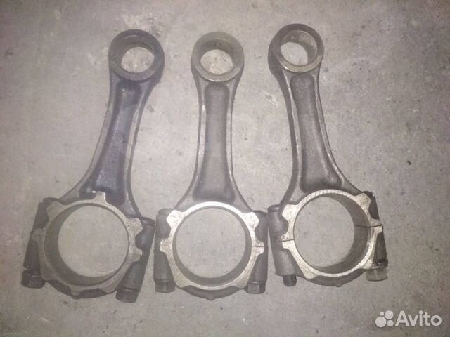 Шатуны 2 С, распредвал 3ст 1KZte Toyota