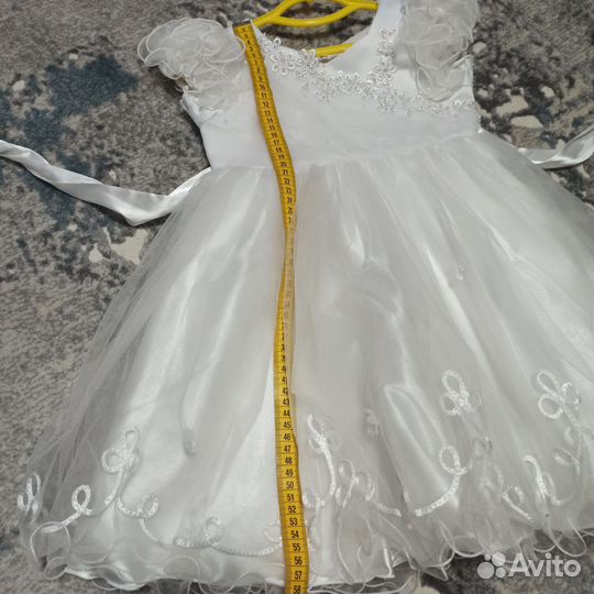 Нарядное платье для девочки 110 116