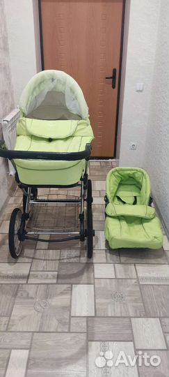 Коляска 2 в 1 adamex бу
