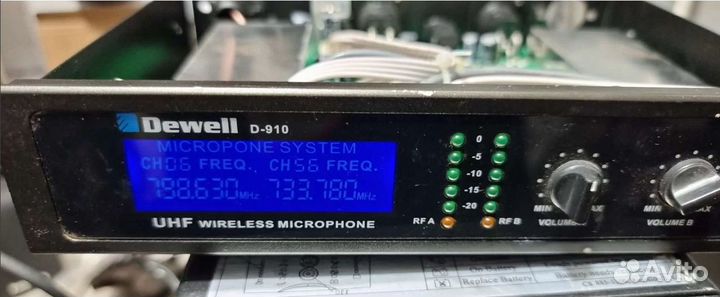 Приемник от радиомикрофона на 700 и 800 мегагерц