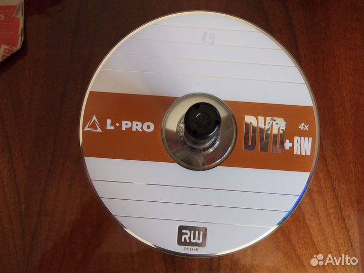 Диски DVD-RW и DVD-R