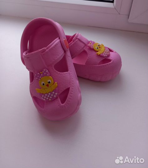 Сабо/шлёпки для девочки 21 размер