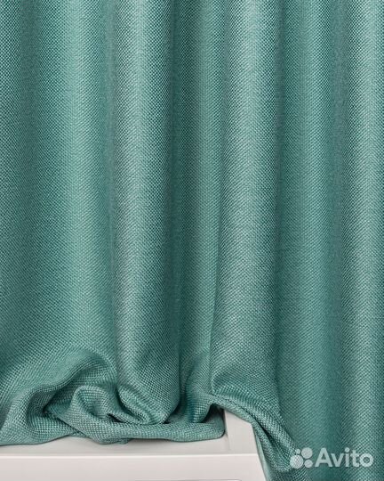 Комплект Шторы и Тюль Орфей Бирюза+Вуаль