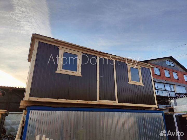 Вагончик с надежной крышей