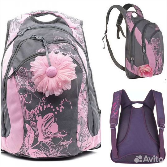 6 Рюкзаков grizzly новый розовый