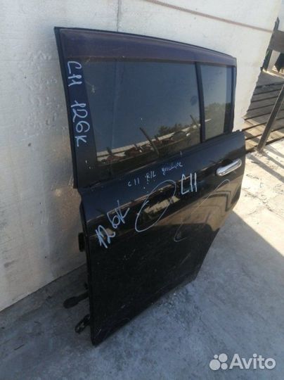 Дверь задняя левая Nissan Tiida C11