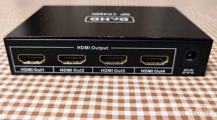 Hdmi сплиттер на 4 порта