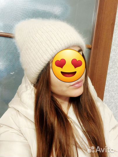 Шапка зимняя женская ангора