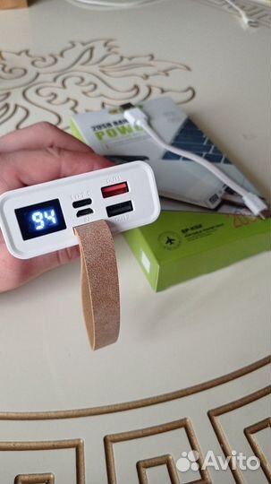 Стильный power bank 20000mAh