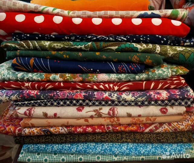 Ткани СССР. Кримплен,шотландка и много других