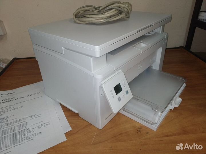 Лазерный мфу HP LaserJet Pro MFP M132a заправлен