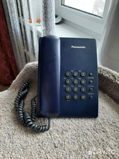 Стационарный телефон Panasonic и Тhomson