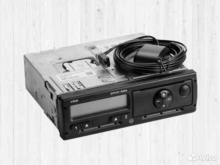 Тахограф VDO 3283 с нкм. Гарантия 1 год.Под ключ