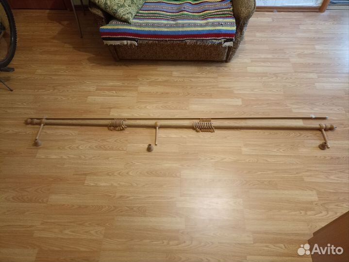 Карниз и гардина для штор