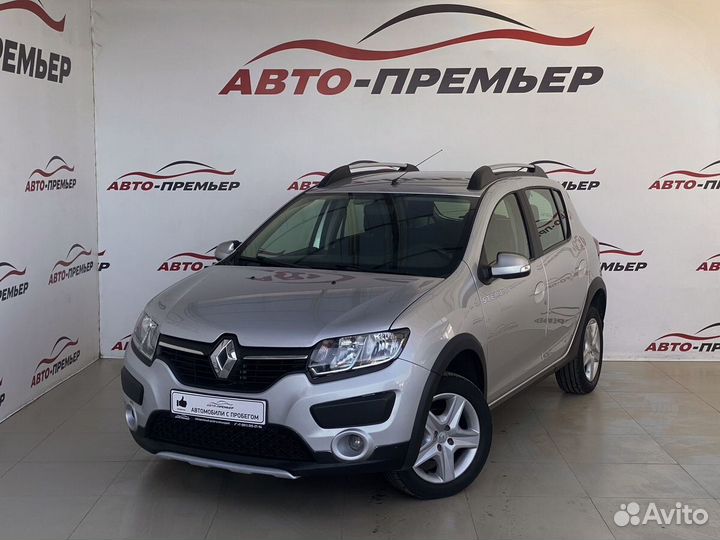 Renault Sandero Stepway 1.6 МТ, 2017, 111 258 км