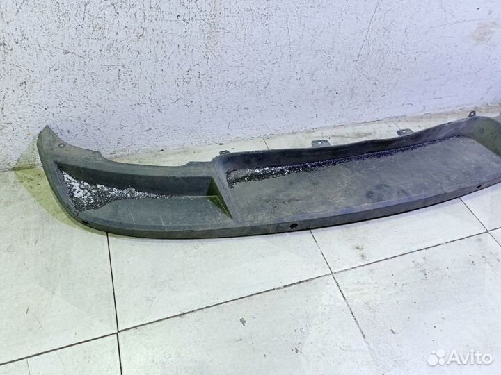 Юбка бампера заднего Шкода